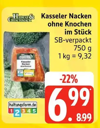 Edeka Heimat & geschmack kasseler nacken ohne knochen im stück Angebot