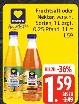 Edeka Edeka herzstücke fruchtsaft orange Angebot