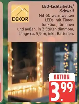 Marktkauf Dekor led-lichterkette/-schweif Angebot