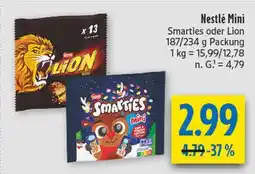 diska Nestlé mini lion Angebot