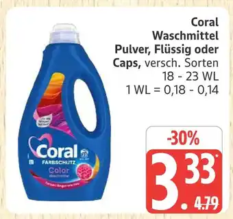 Marktkauf Coral waschmittel pulver Angebot