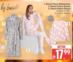 Marktkauf By louise damen fleece-bademantel Angebot