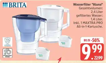 Marktkauf Brita wasserfilter aluna Angebot