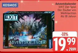 Marktkauf Kosmos adventskalender exit das spiel der zauber von weihnachten Angebot