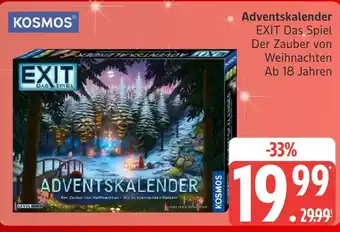 Marktkauf Kosmos adventskalender exit das spiel der zauber von weihnachten Angebot
