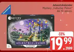 Marktkauf Ravensburger adventskalender mystery „indischer palast“ Angebot