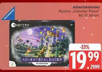 Marktkauf Ravensburger adventskalender mystery „indischer palast“ Angebot