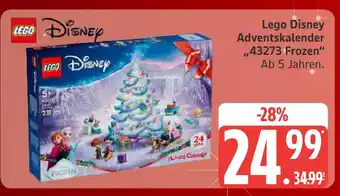 Marktkauf Lego disney adventskalender „43273 frozen“ Angebot