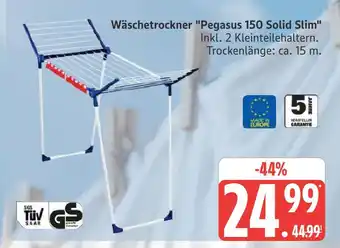 Marktkauf Wäschetrockner pegasus 150 solid slim Angebot