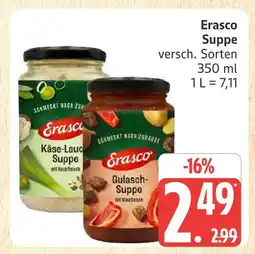 Marktkauf Erasco käse-lauch suppe mit hackfleisch Angebot