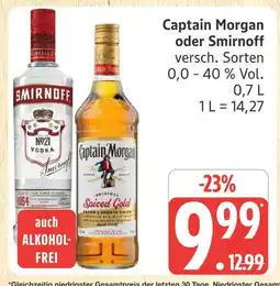 Marktkauf Captain morgan spiced gold Angebot