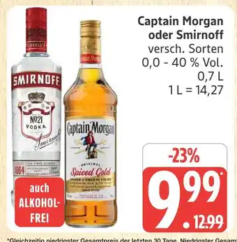 Marktkauf Captain morgan spiced gold Angebot