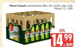 Marktkauf Pilsner urquell tschechisches bier Angebot