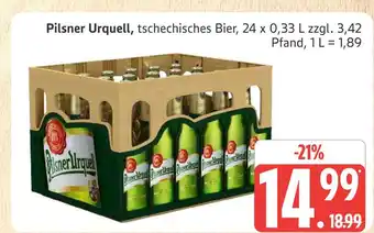 Marktkauf Pilsner urquell tschechisches bier Angebot