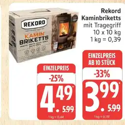 Marktkauf Rekord kaminbriketts Angebot