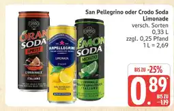 Marktkauf San pellegrino limonata zitrone Angebot
