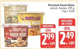 Marktkauf Maryland snack nüsse natur Angebot