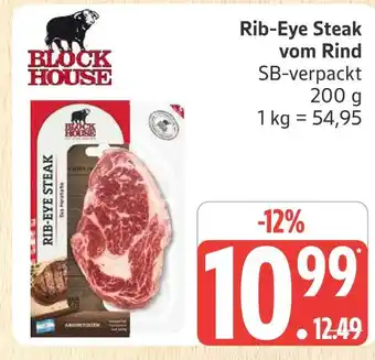 Marktkauf Block house rib-eye steak vom rind Angebot