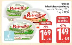 Marktkauf Petrella frischkäsezubereitung schnittlauch Angebot