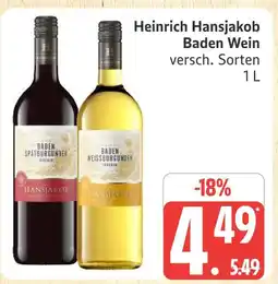 Marktkauf Heinrich hansjakob baden spätburgunder Angebot