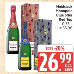 Marktkauf Heidsieck monopole blue top Angebot