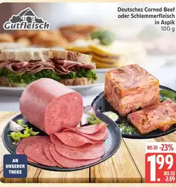 Marktkauf Gutfleisch deutsches corned beef Angebot