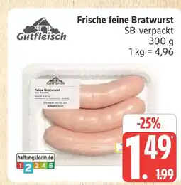 Marktkauf Gutfleisch frische feine bratwurst Angebot