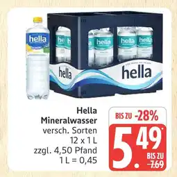 Marktkauf Hella mineralwasser Angebot