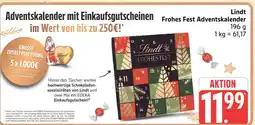 Marktkauf Lindt frohes fest adventskalender Angebot
