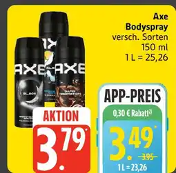 Marktkauf Axe bodyspray Angebot