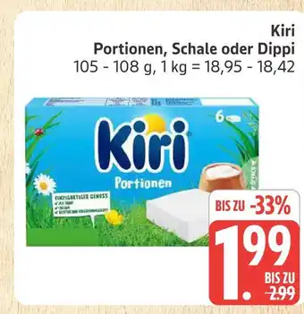 Marktkauf Kiri portionen, schale oder dippi Angebot