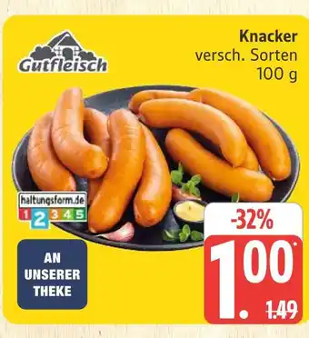 Marktkauf Gutfleisch knacker Angebot