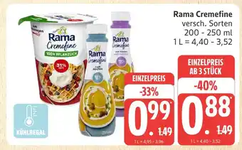 Marktkauf Rama cremfine 100% pflanzlich Angebot