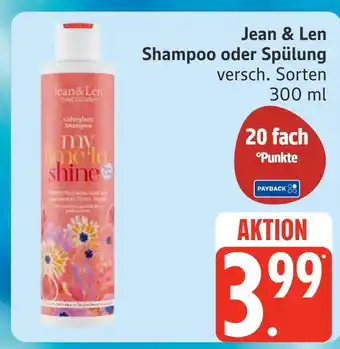 Marktkauf Jean & len shampoo Angebot