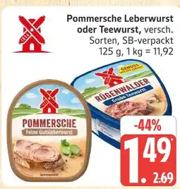 Marktkauf Pommersche leberwurst Angebot