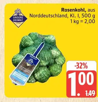 Marktkauf Unsere heimat rosenkohl Angebot