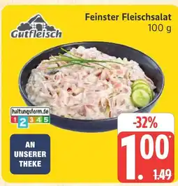 Marktkauf Gutfleisch feinster fleischsalat Angebot
