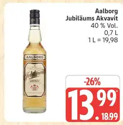 Marktkauf Aalborg jubiläums akvavit Angebot