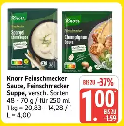 Marktkauf Knorr feinschmecker sauce Angebot
