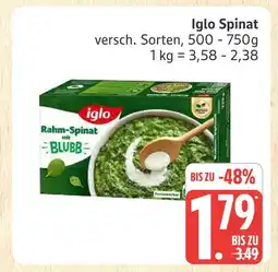 Marktkauf Iglo spinat Angebot