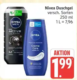 Marktkauf Nivea active clean Angebot