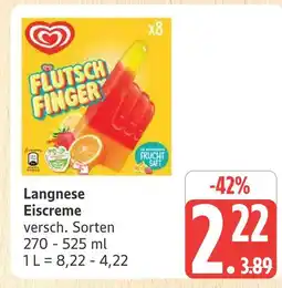 Marktkauf Langnese eiscreme Angebot