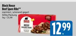 Edeka Block house beef spare ribs Angebot