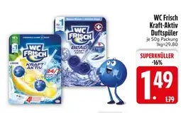 Edeka Wc frisch kraft-aktiv duftspüler lemon Angebot