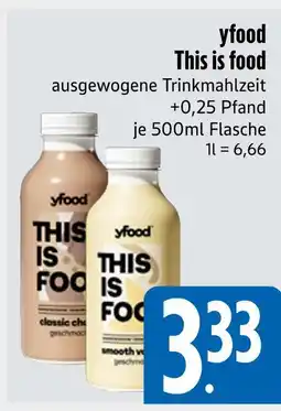Edeka Yfood this is food classic chocolate Angebot