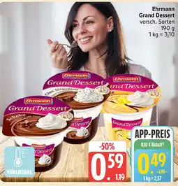 Marktkauf Ehrmann grand dessert schoko Angebot