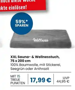 Edeka Xxl sauna- & wellnesstuch Angebot