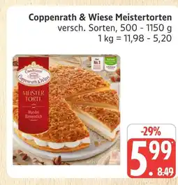 Marktkauf Coppenrath & wiese meistertorten Angebot