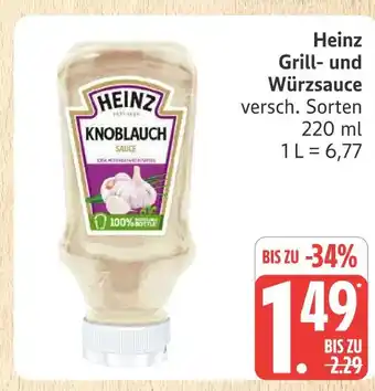 Marktkauf Heinz grill- und würzsauce Angebot