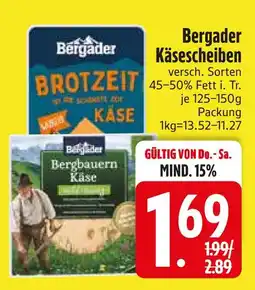Edeka Bergader brotzeit käse Angebot
